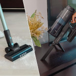 aspirator vertical 3 in 1 rockstar 1500 ray pure, putere 215w, 25.2v li-ion, 12kpa, autonomie 45min, rezervor 500ml - resigilat