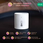 senzor smart de temperatura si umiditate nous e5, zigbee - resigilat senzor smart de temperatura si umiditate nous e5, zigbee - resigilat