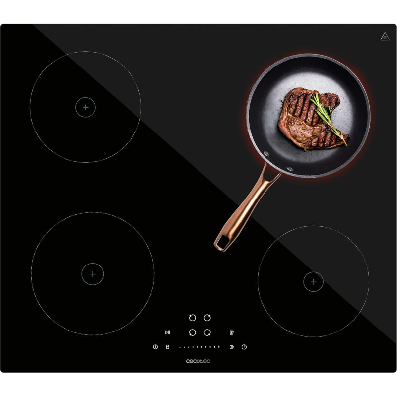 plita incorporabila cecotec bolero squad i 4200, inductie, 4 zone de gatit, booster, 9 niveluri, timer, negru plita incorporabila cecotec bolero squad i 4200, inductie, 4 zone de gatit, booster, 9 niveluri, timer, negru