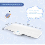 cantar pentru bebelusi rovotec sbs-30871, 40 kg, 60 cm, afisaj led cantar pentru bebelusi rovotec sbs-30871, 40 kg, 60 cm, afisaj led