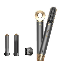 ondulator multistyler rovotec 802a, 5 in 1, tehnologie coanda, uscator profesional, 1300 w, 3 trepte de viteza, 4 trepte de temp
