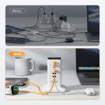 prelungitor tip turn tessan ts-cs04, 6 prize, 4 usb, 2 usb-c, 30 w, cablu 2m prelungitor tip turn tessan ts-cs04, 6 prize, 4 usb, 2 usb-c, 30 w, cablu 2m