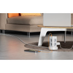 prelungitor tip turn tessan tps03rx-de-c, 8 prize, 2x usb a, 1x usb-c, 3a, 3600w, cablu 2m prelungitor tip turn tessan tps03rx-de-c, 8 prize, 2x usb a, 1x usb-c, 3a, 3600w, cablu 2m