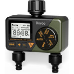 programator automat pentru irigare diivoo di-wt08m-degn, 2 zone, ipx5, functie rain delay programator automat pentru irigare diivoo di-wt08m-degn, 2 zone, ipx5, functie rain delay
