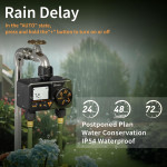 programator automat pentru irigare diivoo di-wt08m-degn, 2 zone, ipx5, functie rain delay programator automat pentru irigare diivoo di-wt08m-degn, 2 zone, ipx5, functie rain delay