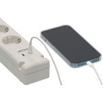 prelungitor brennenstuhl bremounta 5 prize, 2 x usb-c, 3m, buton on off, prindere in suruburi , alb prelungitor brennenstuhl bremounta 5 prize, 2 x usb-c, 3m, buton on off, prindere in suruburi , alb