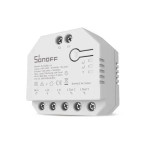 comutator releu inteligent, sonoff, dual r3 lite wifi, alb - fara masurare energie