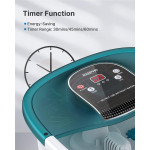 aparat de hidromasaj picioare renpho x002, masaj shiatsu, masaj cu apa, 22 role, caldura, bule, vibratii, control temperatura, s