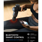 aparat de masaj gun renpho thermacool power+, incalzire si racire, 6 capete, 5 viteze, control din telefon bluetooth