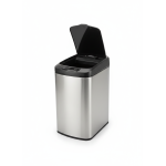 cos de gunoi cu senzor automat rovotec sd-804, inox, 12l, deschidere cu senzor sau touch cos de gunoi cu senzor automat rovotec sd-804, inox, 12l, deschidere cu senzor sau touch