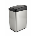 cos de gunoi cu senzor automat rovotec sd-804, inox, 12l, deschidere cu senzor sau touch cos de gunoi cu senzor automat rovotec sd-804, inox, 12l, deschidere cu senzor sau touch
