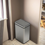 cos de gunoi cu senzor automat rovotec sd-807, inox, 50l, filtru carbon, deschidere cu senzor sau touch, inel sac de gunoi cos de gunoi cu senzor automat rovotec sd-807, inox, 50l, filtru carbon, deschidere cu senzor sau touch, inel sac de gunoi