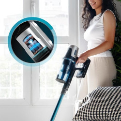 aspirator vertical cecotec conga rockstar rs50 x-treme, 400w, 120 aw, 33,6 v, acumulator 2200 mah, autonomie 60min