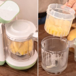 robot multifunctional pentru bebelusi cecotec nana babycare foodprocessor, fierbator, mixer pireuri, sterilizator, incalzitor bi