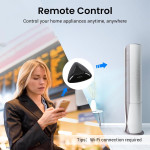telecomanda universala inteligenta broadlink rm max, wi-fi, ble, ir rf, compatibil cu google home, alexa
