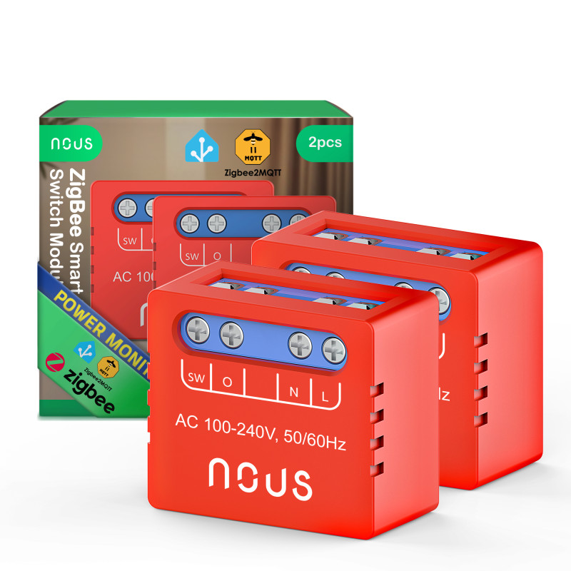 set 2 relee smart nous b5z zigbee,1 canal, monitorizare consum, control aplicatie, compatibil alexa google assistan, protectie s set 2 relee smart nous b5z zigbee,1 canal, monitorizare consum, control aplicatie, compatibil alexa google assistan, protectie s