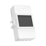 transmitator wifi sonoff thr316d elite, 16a, cu functie de masurare a temperaturii si umiditatii, thr316d
