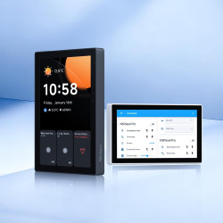 panou de control inteligent matter wifi bluetooth zigbee, sonoff nspanel pro 120 (negru), nspanel120pb