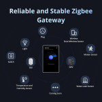 panou de control inteligent matter wifi bluetooth zigbee, sonoff nspanel pro 120 (negru), nspanel120pb