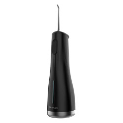 irigator bucal cecotec toothcare jet liberty, 1600 pulsatii, 8 capete diferite, 250ml, 130 psi, 4 moduri, portabil