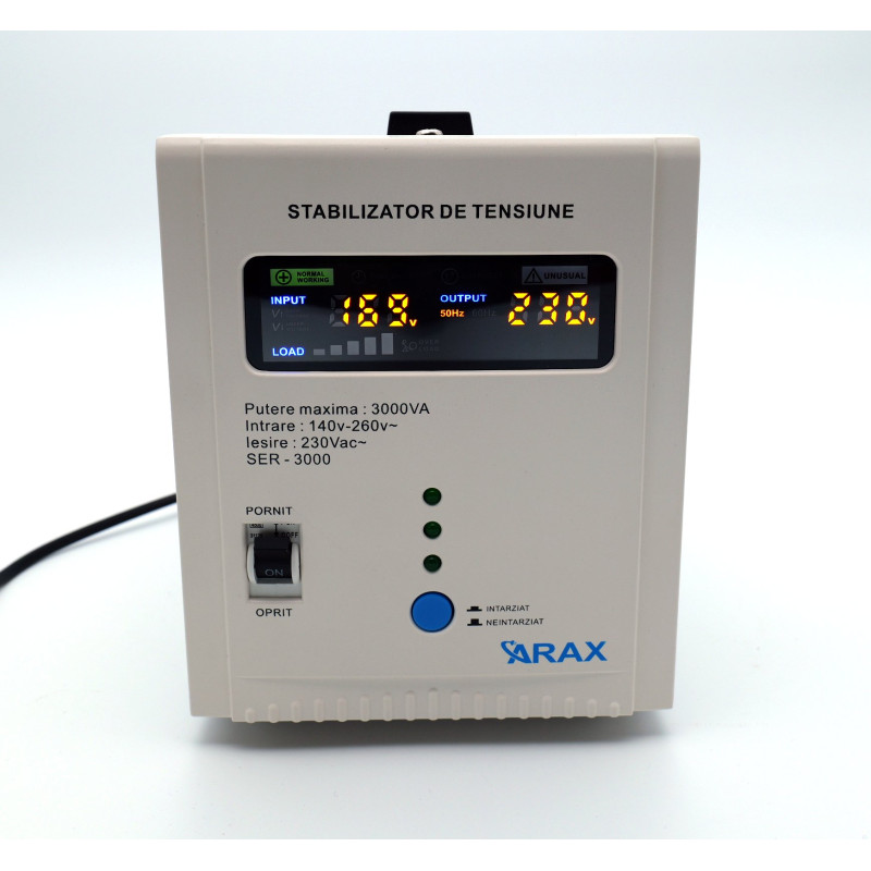 Stabilizator tensiune automat 3000va ARAX Stabilizator tensiune automat 3000va ARAX