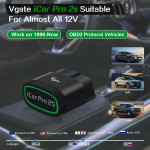 Interfata diagnosticare Vgate iCar Pro 2S OBD II , Bluetooth, pentru Apple, Android, Windows