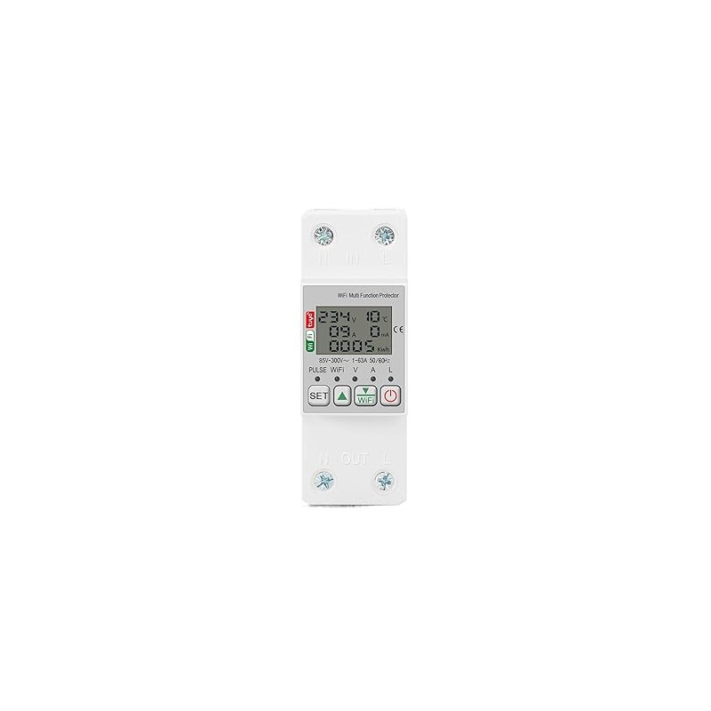 Siguranta Smart, Contor de energie, Protectie Diferentiala, 1-63A , temporizator comutare , Volt Romania
