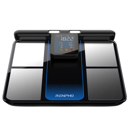 cantar smart digital renpho msc01 analiza corporala segmentala, wifi, bluetooth, 50+ metrici de sanatate, apple health, fitbit,