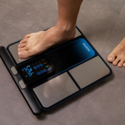 cantar smart digital renpho msc01 analiza corporala segmentala, wifi, bluetooth, 50+ metrici de sanatate, apple health, fitbit, 