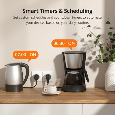 priza inteligenta sonoff s60zbtpf, 16a, zigbee,  monitorizare consum