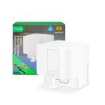 buton smart wireless nous c2 zigbee, dispozitiv automat de apasare butoane, control aplicatie, compatibil alexa google assistant