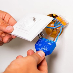 releu inteligent shelly plus 1 - 1 canal, wifi, control aplicatie, compatibil amazon alexa, google assistant si home assistant