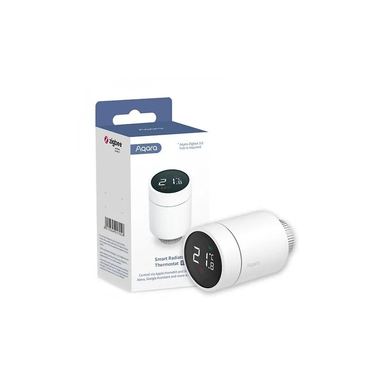 valva termostatica pentru calorifer aqara radiathor thermostat e1, zigbee, apple homekit