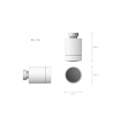 valva termostatica pentru calorifer aqara radiathor thermostat e1, zigbee, apple homekit