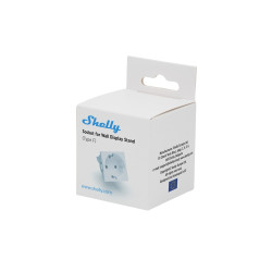 shelly socket for wall display stand white - soclu pentru montaj pe stand al shelly wall display, alb