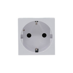 shelly socket for wall display stand white - soclu pentru montaj pe stand al shelly wall display, alb
