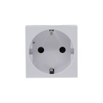 shelly socket for wall display stand white - soclu pentru montaj pe stand al shelly wall display, alb
