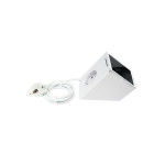 shelly socket for wall display stand white - soclu pentru montaj pe stand al shelly wall display, alb