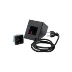 shelly socket for wall display stand black- soclu pentru montaj pe stand al shelly wall display, negru