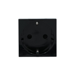shelly socket for wall display stand black- soclu pentru montaj pe stand al shelly wall display, negru