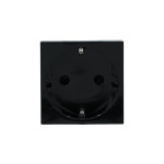 shelly socket for wall display stand black- soclu pentru montaj pe stand al shelly wall display, negru