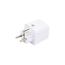 shelly plug pm gen3 white - priza inteligenta cu monitorizare consum, wi-fi & bluetooth, 2500w, noua generatie gen3