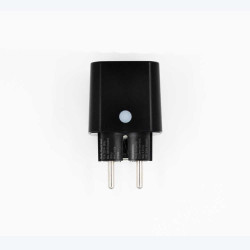 shelly plug pm gen3 black - priza inteligenta cu monitorizare consum, wi-fi & bluetooth, 2500w, noua generatie gen3