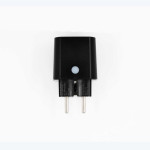 shelly plug pm gen3 black - priza inteligenta cu monitorizare consum, wi-fi & bluetooth, 2500w, noua generatie gen3