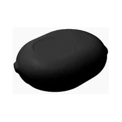 shelly button add-on black - carcasa cu buton pentru relee shelly, protectie si control manual