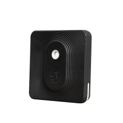 shelly blu h&t zb black - senzor inteligent de temperatura si umiditate, zigbee 3.0, autonomie 3 ani