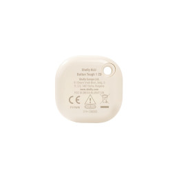 shelly blu button tough 1 zb ivory - buton inteligent zigbee 3.0, rezistent la socuri si apa (ip65), control scenarii
