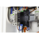shelly wave pro 2pm lr - releu profesional cu 2 canale, montaj pe sina din, z-wave 800, monitorizare energie si tehnologie 