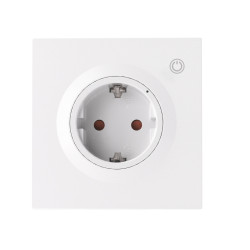 sonoff ws01tpf-e - priza inteligenta wi-fi incastrabila, monitorizare consum, 16a, control vocal si automatizari