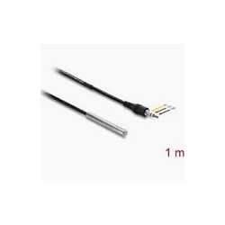 sonda de temperatura ds18b20 - senzor digital de precizie, conector jack 3.5 mm, cablu 1 metru